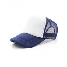 1 szt. Letnia czapka przeciwsłoneczna Baseball sport wypoczynek gąbkowa czapka z siatką ochrona przed słońcem oddychająca czapka