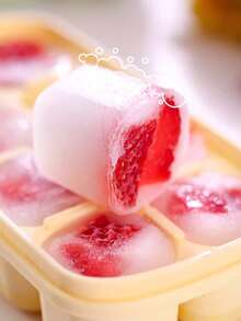 1pc Silicone Ice Cube Tray With Soft Bottom, Press-Type Homemade Square Ice Maker, Freezer Box With Lid, DIY Ice Box For Home Use,Ice Cube,Party,Travel,Wedding,Birthday,Graduation,Bachelorette Party,Bachelorette,Kitchen,Kitchen Items,Storage,Decor,Outdoor. - Multicolor - View 7