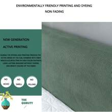 1PC Solid Color Bed Headboards Covers Water Resistant Simple Dust Cover Elastic Protective Cover Soft Cover Suitable For Single And Double Beds - Dark Grey - View 4