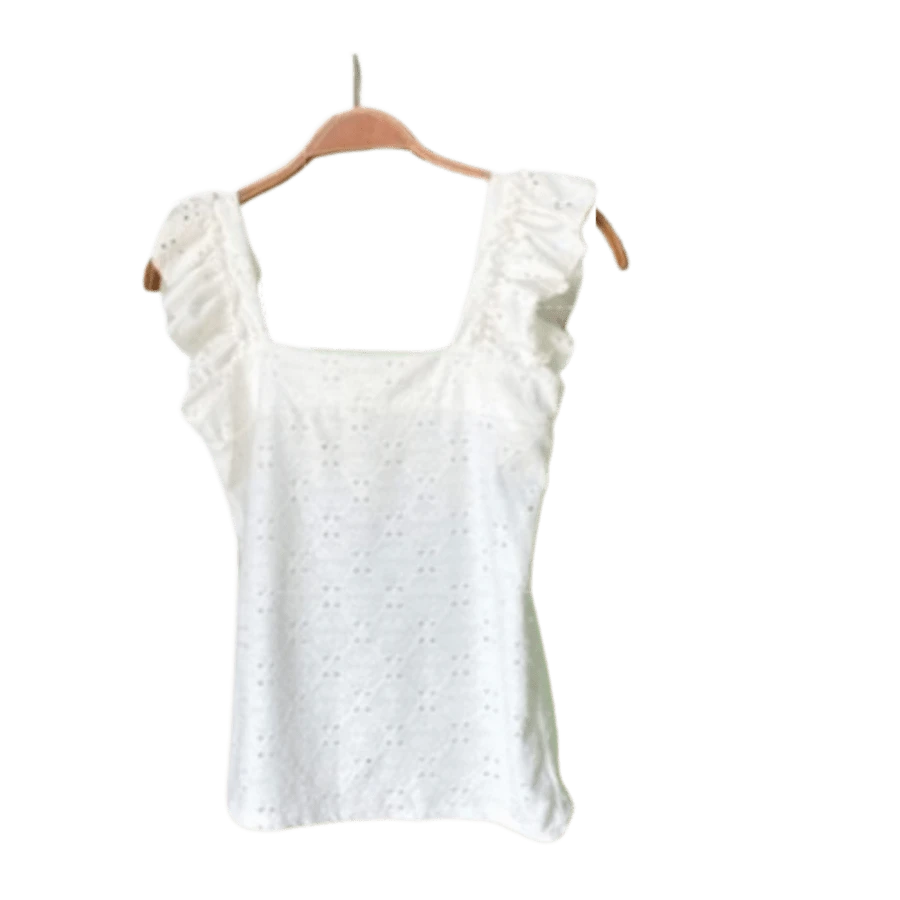 Plus Size Blouses - trắng - Xem 1