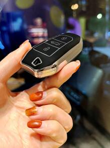 1 Pc TPU Car Remote Key Case Cover Shell,Fit For Peugeot 2008 3008 4008 5008 Protector Shell Keyless Auto Accessories