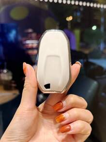 1 Pc TPU Car Remote Key Case Cover Shell,Fit For Peugeot 2008 3008 4008 5008 Protector Shell Keyless Auto Accessories