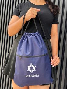Men Functional Backpacks - Navy Blue - View 2