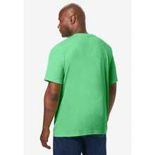 KingSize Men's Big & Tall No Sweat Crewneck Tee - 黑色 - 查看 2