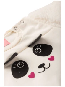 Baby Girls Sweatshirts - Rosa Fucsia - Ver 3