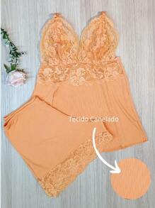 Women Nightgowns & Sleepshirts - Orange - View 1