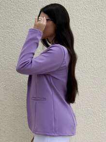 Women Coats - Lila Púrpura - Ver 2