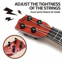 1pc Ukulele Guitar Musical Instrument For Beginners, Play And Explore - Multicolor - View 5