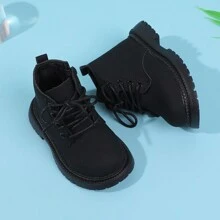 Infant  Boots Soft Bottom Children's Casual Boots, Fall And Winter, Boys And Girls Leather Boots, Boots, Baby Toddler Shoes