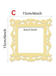 1pc Gold Patterned Border Switch Sticker With Mirrored Surface And Acrylic Material, Suitable For Light Switches In Living Room, Bedroom, Kitchen, Etc.,Stickers,Wall Decal,Vinly Decal For Home Decorations,Spring Decoration Items Refesh Your Home,Rama Decoration Stickers Gifts Birthday Graduation