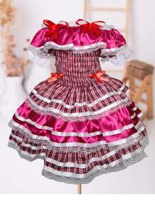 Young Girls Dresses - 粉色 - 查看 1