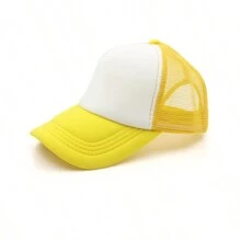 1 szt. Letnia czapka przeciwsłoneczna Baseball sport wypoczynek gąbkowa czapka z siatką ochrona przed słońcem oddychająca czapka