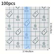 100入組防水膠帶防水OK繃，透明膜敷料膠帶，適用於沐浴、游泳、保護及紋身後護理