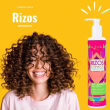 Rizos definidos, crema para peilar para chinos rizos Nekane Crema humectante activadora de rizos con manteca de karité para cabello natural 300 ml - Blanco y Negro - Ver 8