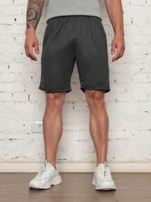 Men Shorts - 黑色 - 查看 3