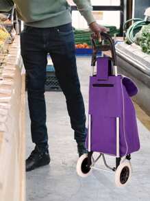 Carrito Para Mandado Sencillo - Morado - Ver 5