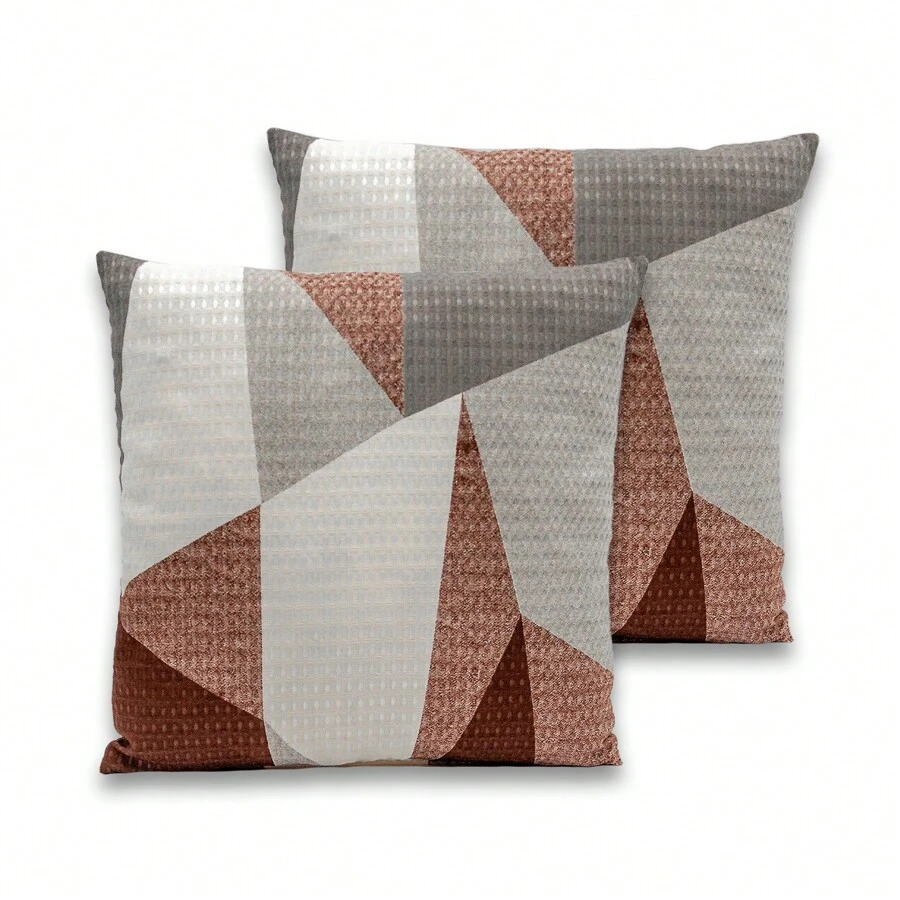 Casa Viva Cushion Cover - Dark Brown Mosaic - View 1