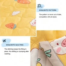 ¡Novedad 2024! Juego de cama de verano de 1 pieza - Edredón de verano ligero - Fibra fresca para estar fresco - Colchas de cama - Manta fresca para la noche para quienes duermen con calor - Cubrecamas de todas las estaciones (incluye 1 edredón) - zanahoria amarilla - Ver 5