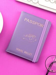 Ví đựng hộ chiếu bằng da đa năng, có khe cắm thẻ và vé khi đi du lịch nước ngoài, hộp chống trộm cho hộ chiếu, thẻ SIM, thẻ ngân hàng, vé máy bay và quản lý tiền mặt Đồ dùng du lịch Bộ sắp xếp du lịch Đồ dùng du lịch Ví du lịch Ví đựng hộ chiếu Ví đựng hộ chiếu Túi du lịch đi biển Mùa hè - Màu tím - Xem 3