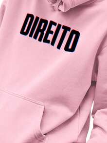 Men Hoodies - 淺粉色 - 查看 1