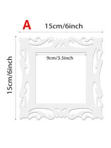 1pc Mirror Surface Switch Wall Sticker, Modern Plastic Switch Sticker For Home Decoration Mirror Wall Wall Decor Room Decor Wall Mirror Mirror For Room Bathroom Decor Living Room Decor - Silver - View 10