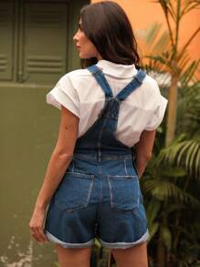 Women Jumpsuits - Blue - View 2