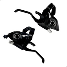 Passador Marcha De Bicicleta 21v Trocador 3x7v Tipo Shimano - Preto - Visão 5