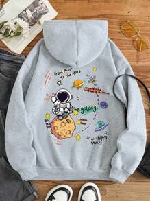 Men Hoodies - 灰色 - 查看 2