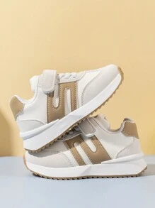 Kids' Soft Sole Sneakers, Girls' Fashionable Versatile Casual Shoes, Boys' Non-Slip -Style Shoes, Toddler Walking Shoes. - Khaki - View 2