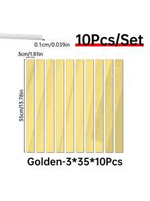 10pcs Rectangle Mirror Wall Sticker Wall Decor Room Decor Wall Mirror Mirror For Room Home Decor Bathroom Decor Living Room Decor - Silver - View 12