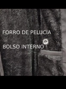 Jaqueta Bobojaco colorida Forrada Com Pêlo Frio Casaco Grossa Peluciada frio,neve,frio intenso,andar de ,para dias de chuva,com capuz,serra,inverno lancamento - Branco - Visão 6
