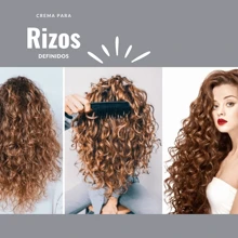 Rizos definidos, crema para peilar para chinos rizos Nekane Crema humectante activadora de rizos con manteca de karité para cabello natural 300 ml - Blanco y Negro - Ver 4