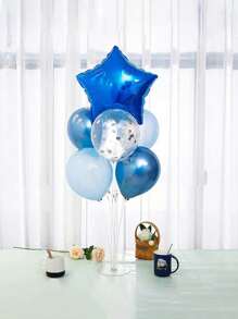100 piezas/Rollo de Puntos adhesivos claros para globos, puntos de pegamento extraíbles y ultrafinos de doble cara, adecuados para decoración de bodas, cumpleaños y manualidades