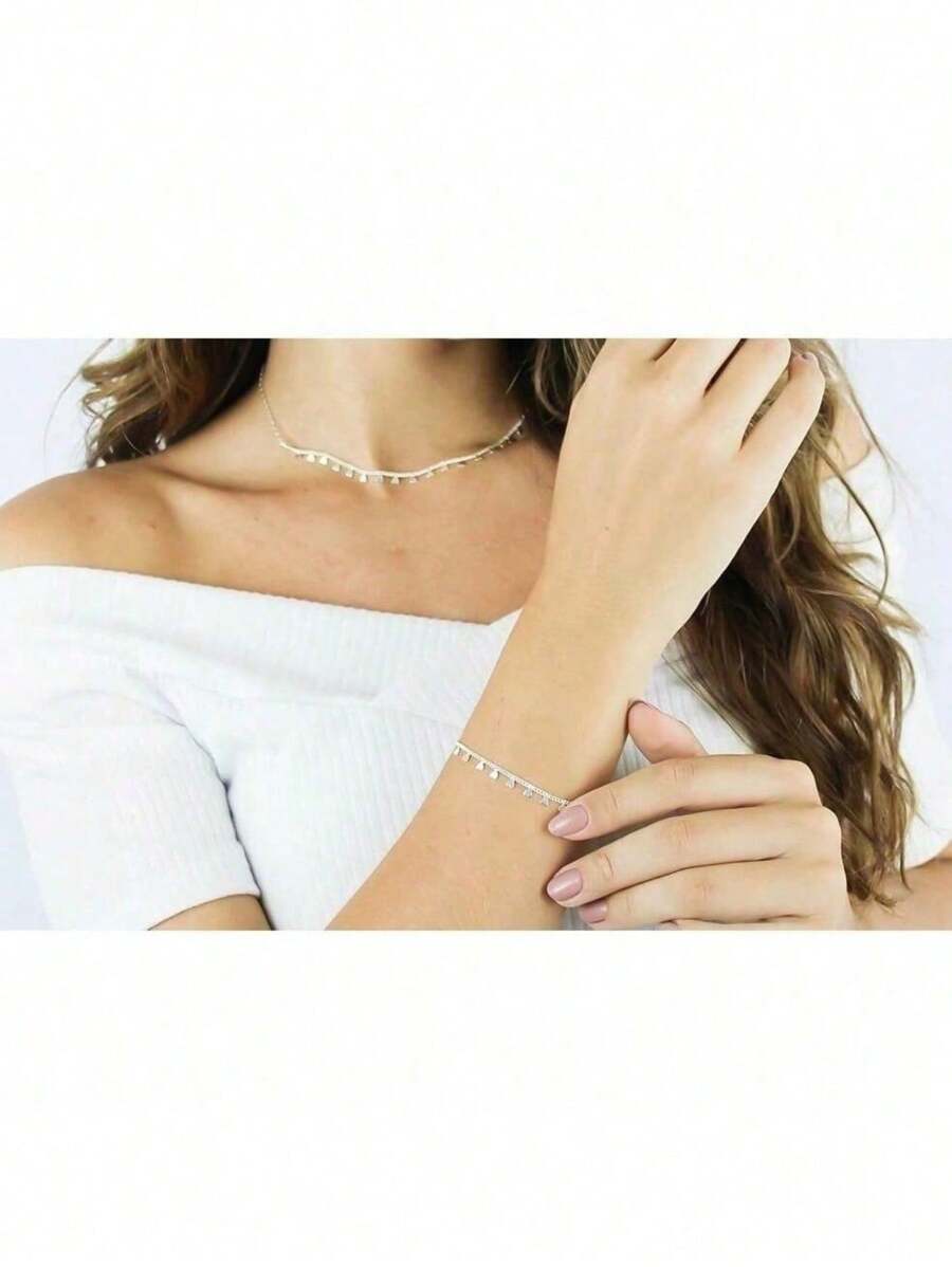 Women Jewelry Sets - Bạc - Xem 1