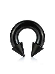 1 pezzo Moda Punk Retrò Rock Gotico Y2K Orecchino a Sfera per il Naso da Espansione per Uomo e Donna in Acciaio Inossidabile Oversized, Adatto per Feste Quotidiane, Giorni di Lavoro Off e Festival della Musica