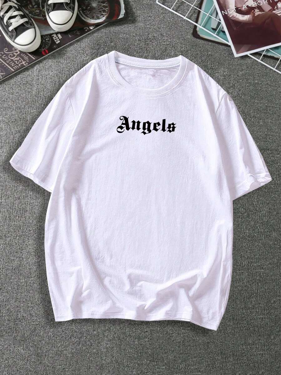 Camiseta Dure Angel Unissex 100% Algodão Lançamento Streetwear Envio Rapido Tamanhos Plus Size