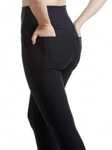 Maternity Leggings - màu đen - Xem 5
