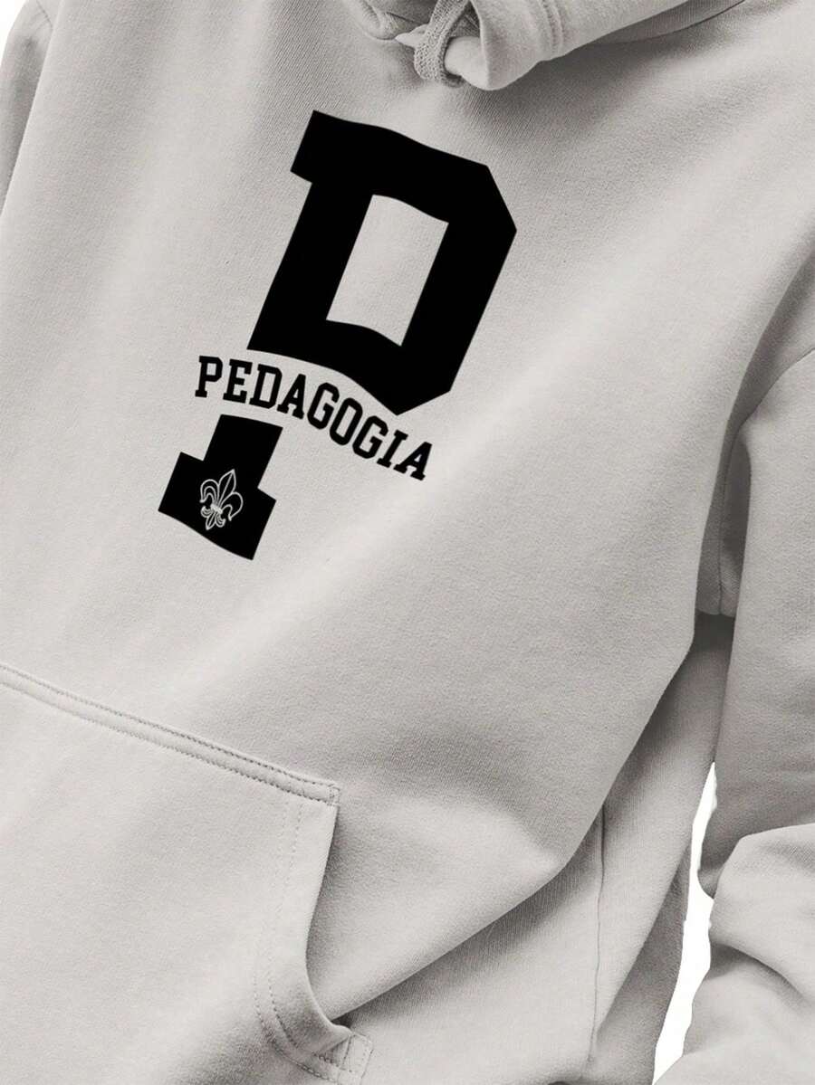 Men Hoodies - 灰色 - 查看 1