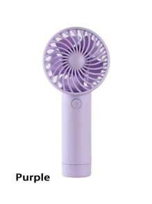 1pc Mini & Lovely Summer Handheld Fan With Usb Interface And Data Cable, Suitable For Outdoor, Indoor And Office, Powerful And Convenient For Travel, A Cool Gift For Date