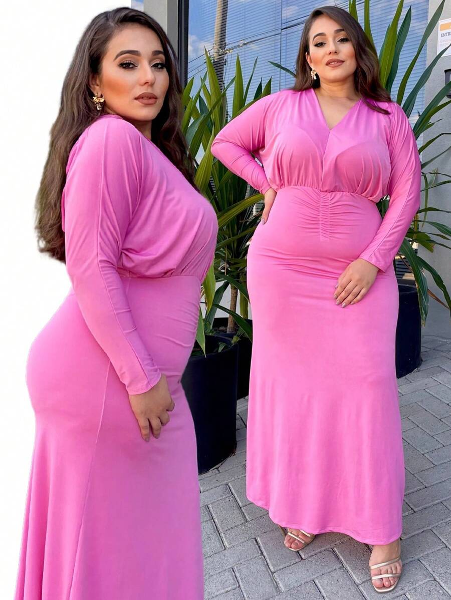 Women Dresses - Rosa Pálido - Ver 1