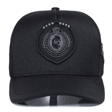 Men Beret Hats - 黑色 - 查看 3