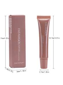 1支水光飽滿唇彩液體口紅唇蜜保濕豐唇玻璃唇油 - 彩色 - 查看 5