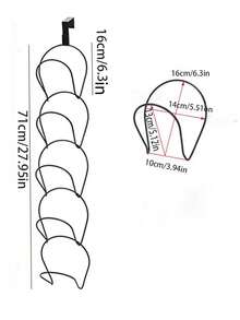 Rack de almacenamiento de sombreros de pared de 5 piezas, rack de exhibición de sombreros de arte de hierro para hogar con pantalón de mezclilla, rack simple de sombreros y ropa, rack de exhibición de gorras de béisbol. - Multicolor - Ver 7