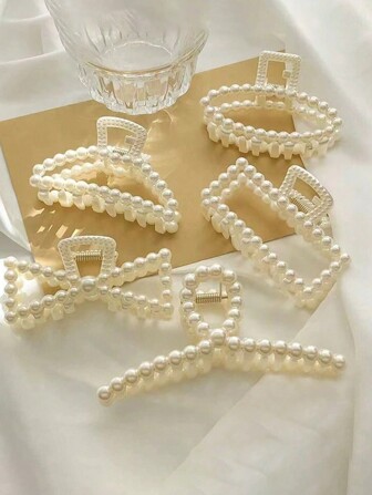 5个优雅仿珍珠装饰发夹，发爪和后夹，发饰配件，女士发饰，配饰，女士配饰，发饰，女士发饰，发饰，美发工具，美容配饰，卷发配饰，发饰，发饰，配饰，女士发饰，秋季，旅行，美发工具，女士配饰，美发用品，秋季，头发，发饰，配饰，女士发饰，旅行，发饰，女士配饰，发饰，女士发饰，美发工具，美发用品，用品，美容配饰，礼物，旅行，女士礼物，美发用品，圣诞礼物