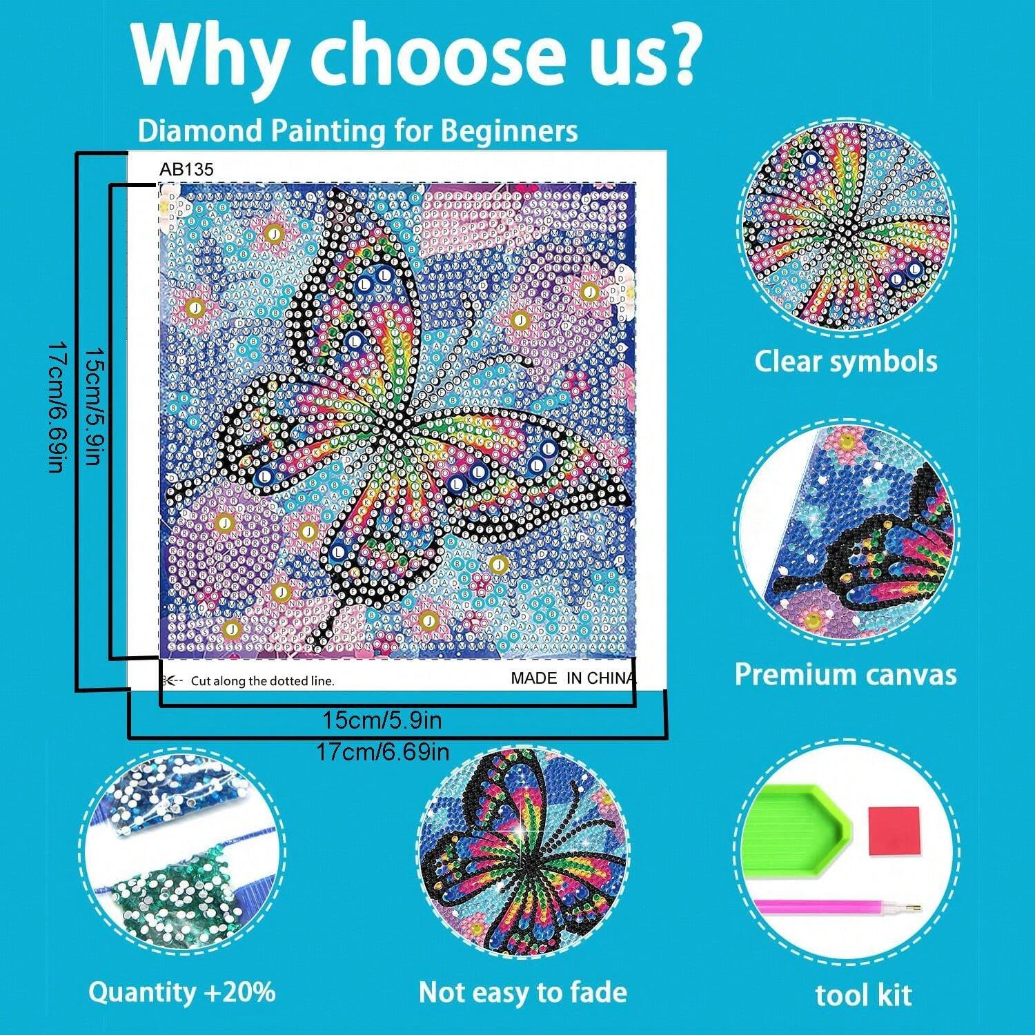Unicorn Diamond Painting Kit Easy DIY Gem Art Kit Craft For Adults Unicorn diamond painting kit easy diy gem art kit craft for adults