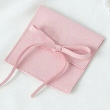 1/5/50 件超细纤维珠宝包装袋高品质珠宝礼品袋婚礼派对生日回礼品糖果袋耳环手链项链别致小型收纳袋礼品袋