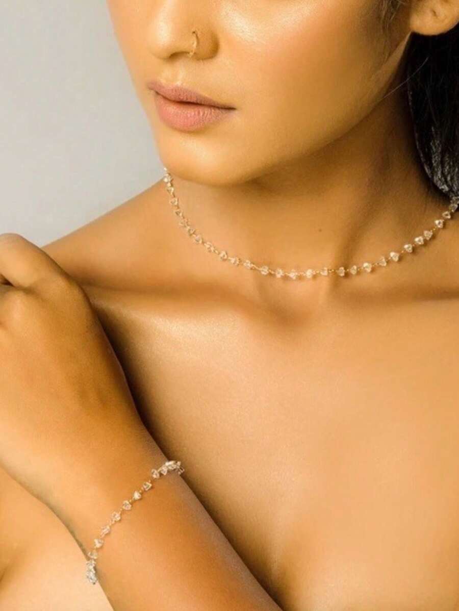 Women Jewelry Sets - Vàng - Xem 1