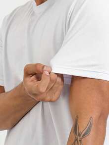 Men T-Shirts - 白色 - 查看 3