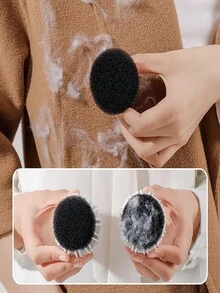 2pcs Anti-Winding Lint Balls, Magic Laundry Balls, Hair Removal Tool For Washing Machine - Black and White - View 6