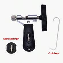 Công cụ sửa chữa đứt xích xe đạp, Công cụ tháo xích xe đạp leo núi, Bộ bảo trì cho xe đạp đường trường, Đồ dùng cho cửa hàng sửa chữa xe đạp - Bạc - Xem 11